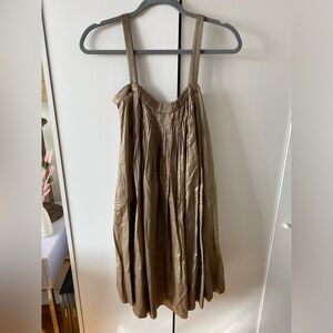 Vera Wang Gold Dress